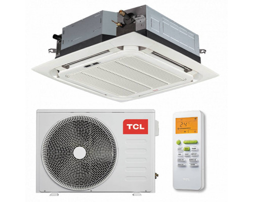 Кассетный кондиционер TCL TCC-24HRIA/TOU-24HINA/MBQ8-BI инверторный TCC-24HRIA/TOU-24HINA/MBQ8-BI